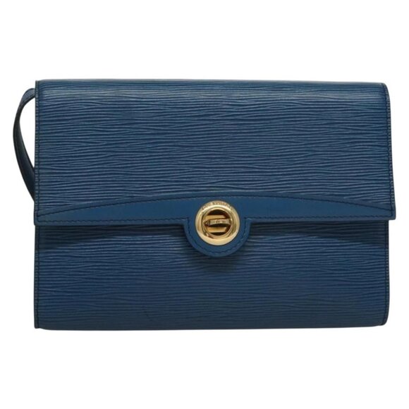 LOUIS VUITTON Epi Pochette Arche Shoulder Bag Blue - Picture 7 of 16